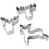 Dr. Oetker Ausstecher 3er-Set: silber