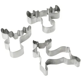 Dr. Oetker Ausstecher 3er-Set: silber