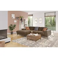 Cotta Ecksofa »Kitty L-Form«, Modern, L-Form, Bodenfreiheit 12,5 cm braun