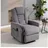 Duo Collection TV-Sessel Webstoff 78 x 113 x 93 cm grau