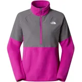 The North Face Damen Glacier Heavyweight 1/2 Zip Sweatshirt, Deep Mulberry/Smoked Pe, L