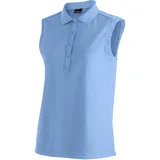 Maier Sports Ulrike sleeveless", Poloshirt ärmelloses Piqué-Shirt, atmungsaktiv und schnelltrocknend, Regular Fit
