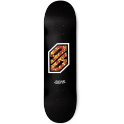 Skateboard-Deck pre-grippee Flame white 8.25” EINHEITSGRÖSSE