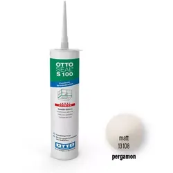 OTTOSEAL® S 100 Sanitär-Silikon pergamon matt (C8684), Art.-Nr. 13108