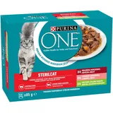 Purina One Sterilcat mix geschmacksrichtungen 12x85g (Rabatt für Stammkunden 3%)