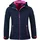 TROLLKIDS Trollfjord Softshelljacke Navy/Magenta 128