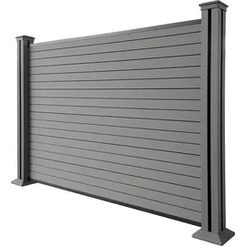 prestige home living outdoor WPC-Sichtschutzzaun 190 x 130 cm
