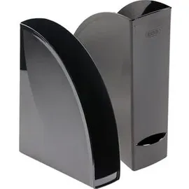 Elba Stehsammler "wave", A4, aus Kunststoff, schwarz