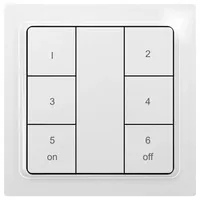 Eltako Funk-6-Kanal-Taster F6T55EB-Keypad-pm