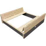 EXIT TOYS EXIT Aksent Holzsandkasten 136x132cm