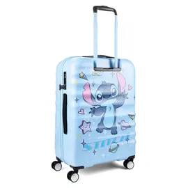 American Tourister Wavebreaker Disney 4-Rollen 67 cm / 64 l blau/silber