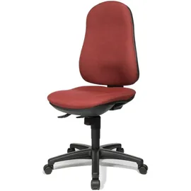 TOPSTAR Support SY Stoff ohne Armlehnen bordeaux/schwarz