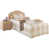 MAINTAL Polsterbett MAINTAL, beige, B:119cm L:212cm, Betten, Polsterbett