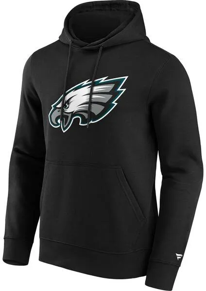 FANATICS Herren Kapuzensweat Philadelphia Eagles, Schwarz, 2XL