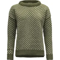 Devold of Norway Devold Nordsjø Wool Pullover - Olive