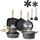 Vevor Topf-Set 19-tlg. mit Glasdeckel