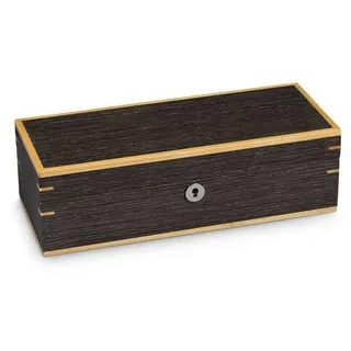 Hermann Jäckle Uhrenbox Aspach – für 5 Uhren, Ginkodekor, edles Design (2320-5G)