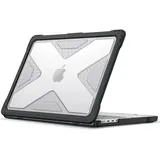 Fintie Hülle Kompatibel mit MacBook Pro 14'' M5 M4 M3 M2 M1 Pro/Max (2026-2021) A3426 A3427 A3434 A3112 A3401 A3185 A2992 A2918, Ganzkörper-Rugged Hybrid Schutzhülle TPU Stoßstange Case, Transparent