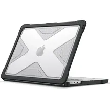 Fintie Hülle Kompatibel mit MacBook Pro 14'' M5 M4 M3 M2 M1 Pro/Max (2026-2021) A3426 A3427 A3434 A3112 A3401 A3185 A2992 A2918, Ganzkörper-Rugged Hybrid Schutzhülle TPU Stoßstange Case, Transparent