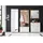 Stella Trading Schuhschrank 78 x 85 x 38 cm 2 Fächer, 1 Schublade weiß / weiß