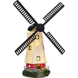 Bonetti Solarleuchte schwarz 53 cm inkl. LED Licht