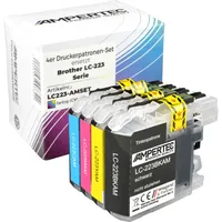 Ampertec 4 Kompatible Tinten ersetzt Brother LC-223 Multipack KCMY