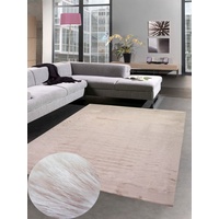 Hochflor-Teppich Teppich weich Kunstfell Hochflorteppich Faux Fur waschbar rosa, Carpetia, rund, Höhe: 30 mm rosa rund - 80 cm x 80 cm x 30 mm
