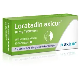 axicur Loratadin axicur 10 mg Tabletten