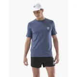 compressport Herren Performance SS T-Shirt blau