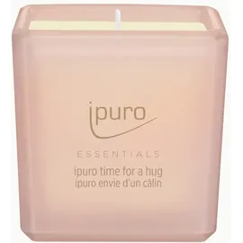 ipuro TIME FOR HUG Duftkerze 125 g rosa