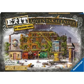 Ravensburger EXIT Adventskalender Die verlassene Fabrik 2022 18233