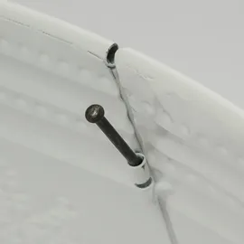 MARELIDA Weihnachtsbaumrock Weihnachtsbaumring Baumständer Umrandung D: 70cm