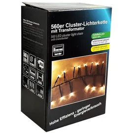 Mojawo 560er Cluster-Lichterkette LEDs Innen und Außen