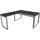 Kerkmann Schreibtisch Architekt BxTxH 180x180x75cm (mit Anbautisch) anthrazit