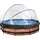 EXIT TOYS Wood Pool Set 360 x 76 cm inkl. Filterpumpe und Abdeckung