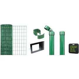 GAH Alberts Schweißgitter 25 m x 81 cm Grün/Stahl