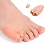 10 Stück /5 Paare Zehenspreizer Kleiner Zeh Zehentrenner Schutz Silikon Pinky Toe Separatoren Schutz Zehenkorrektur für Überlappende Zehen, Relief Zehen Druck Und Schmerzen (Abnehmbare Mittlere)