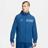 Nike Unlimited Kapuzenjacke, Größe:XL - court blue/reflective silv