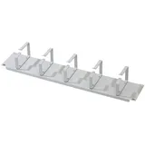 Digitus Kabelrangierpanel mit Kabelführungsbügeln für 483 mm (19")-Schränke - schwarz, 2 HE