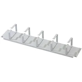 Digitus Kabelrangierpanel mit Kabelführungsbügeln für 483 mm (19")-Schränke - schwarz, 2 HE