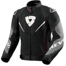 RevIt! Quantum 3 Air Textiljacke Schwarz/Grau/Weiß XXL