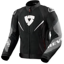 RevIt! Quantum 3 Air Textiljacke Schwarz/Grau/Weiß XXL