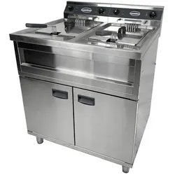 Combisteel Elektro Friteuse 2X12L 2X6Kw