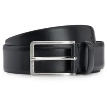 Boss Herrengürtel Leder schwarz 110