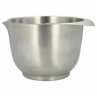 RBV Birkmann Birkmann, Premium Baking, Rühr- und Servierschüssel, 2,0 Liter, 13,1 x 22 cm, Schüssel Edelstahl, mit Skalierung und Anti-Rutsch-Ring, matt, 708587