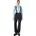 WMN SKI PNTS Latzhose Schwarz 44