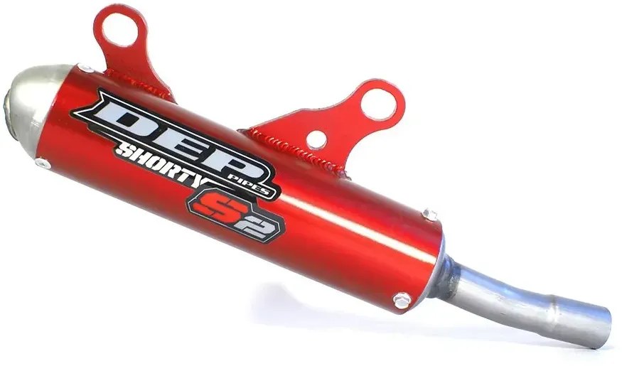 Dep Depg2119 Ktm Sx Husqvarna Tc Gasgas Mc Shorty Nicht Homologierter Schalldämpfer - Red - Not Homologated