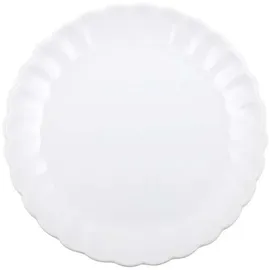 ib laursen Speiseteller Mynte Teller Pure White 28cm Steingut Geschirr Essteller