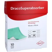 dr. ausbüttel gmbh & co. kg Dracosuperabsorber 10x10 cm Wundauflage