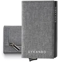 DYKANBO Herren Geldbörse Herren Klein - Geldbörsen, Ausweis- & Kartenhüllen für Herren - Portmonee Herren Slim Mens Wallets - Smart Wallet Herren - Slim Wallet Herren - RFID Geldbörse